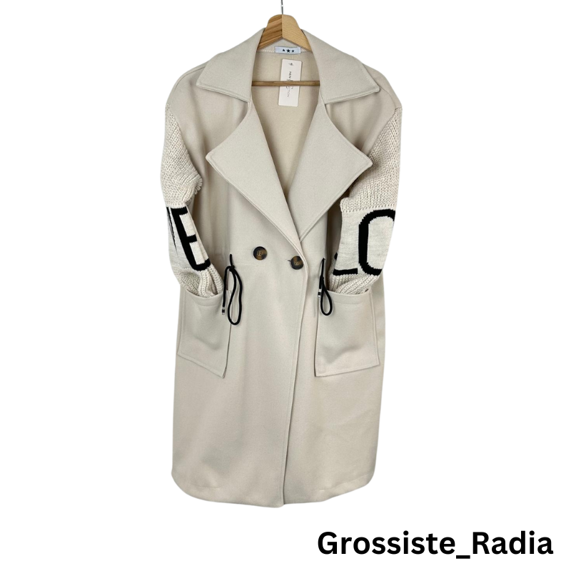 Maglione invernale da donna, tessuto spesso e voluminoso - Grossiste Radia