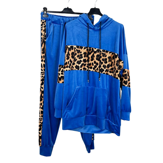 Completo 2 pezzi con stampa leopardata - Grossiste radia