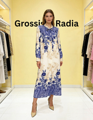 Vestiti estivi a fiori da Donna a maniche lunghe - Grossiste Radia