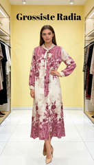 Vestiti estivi a fiori da Donna a maniche lunghe