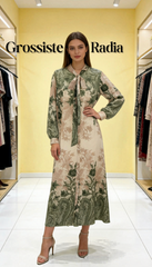 Vestiti estivi a fiori da Donna a maniche lunghe