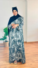 Abito Lungo Donna in Viscosa Estivo – Vestito Oversize Elegante, Leggero e Traspirante