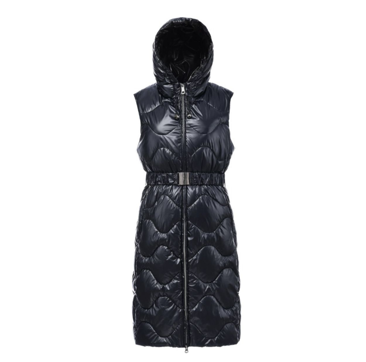 Gilet donna senza maniche invernale lungo